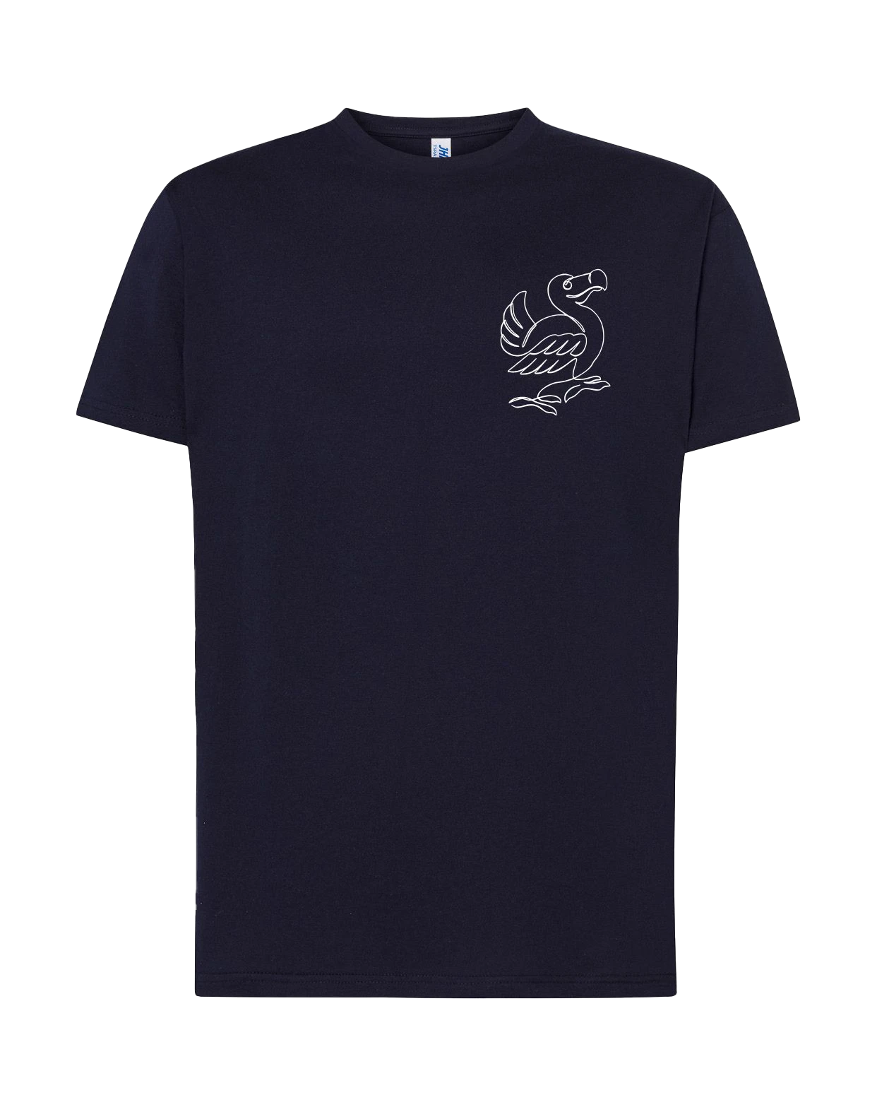 T-shirt enfant floqué dodo unisexe en coton noir - Ligne de La Réunion