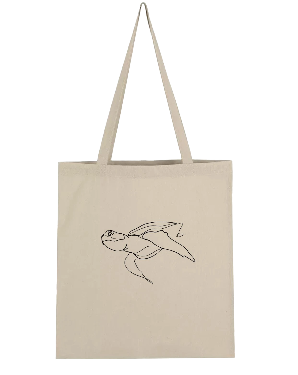 Tote Bag " Tortue minimaliste"