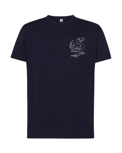 T-shirt enfant floqué dodo unisexe en coton noir - Ligne de La Réunion