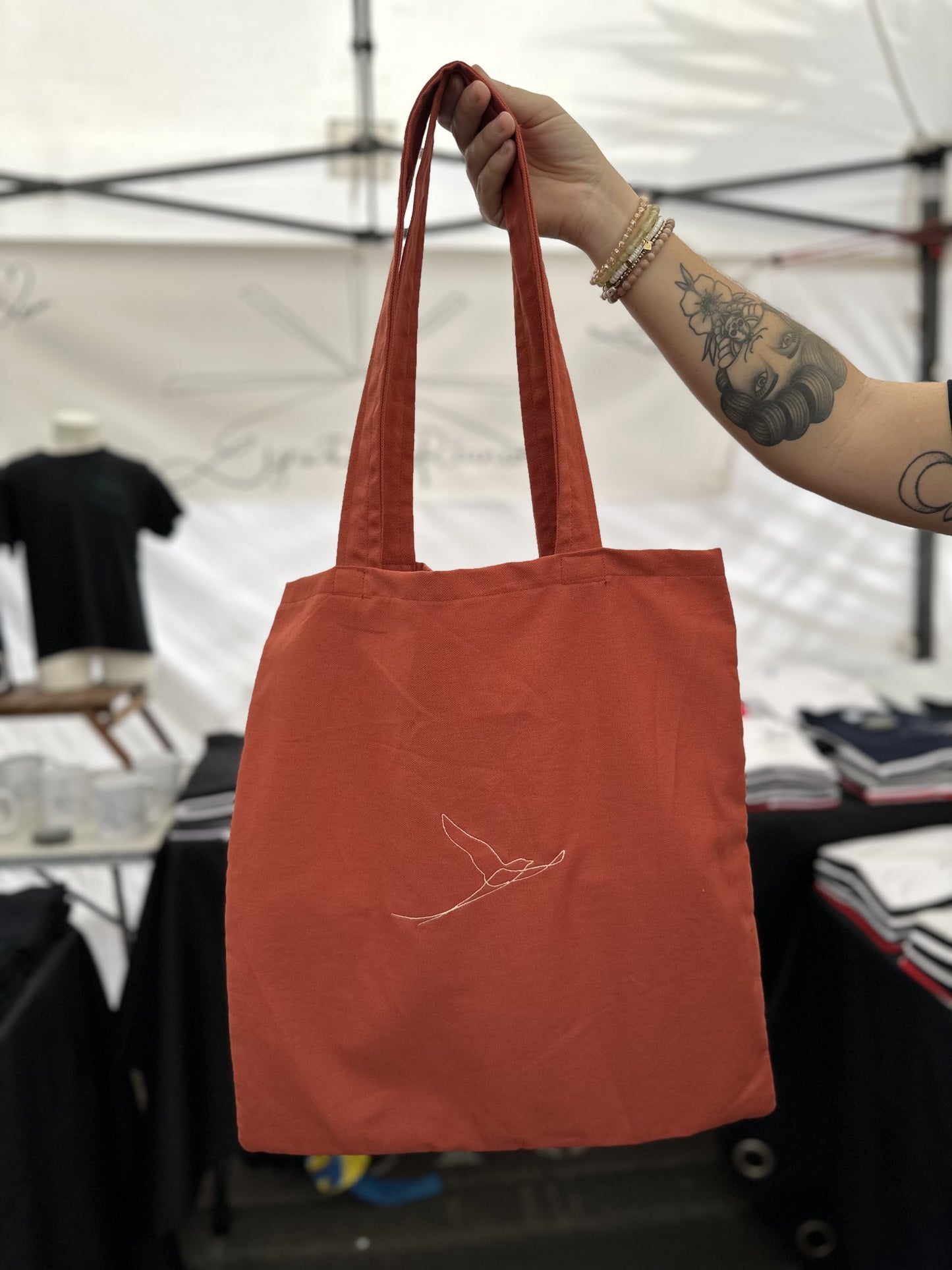 Tote Bag " Paille en queue simple "